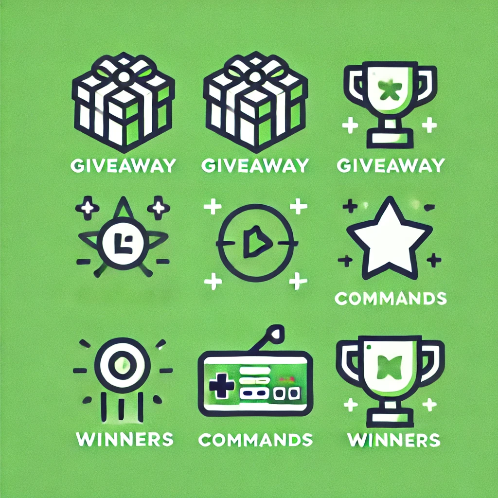 🎉 Giveaway Commands